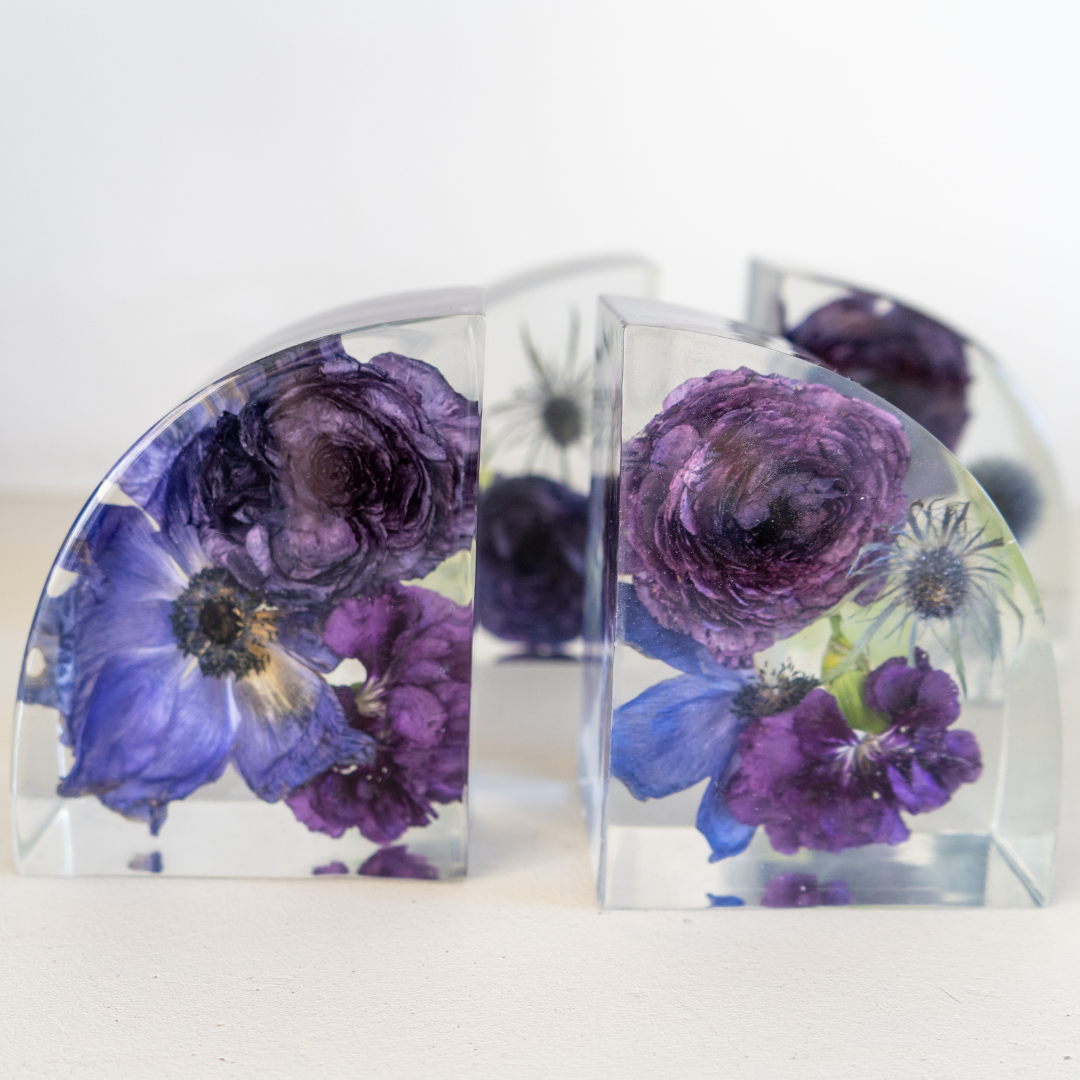 Bookends Flower Preservation
