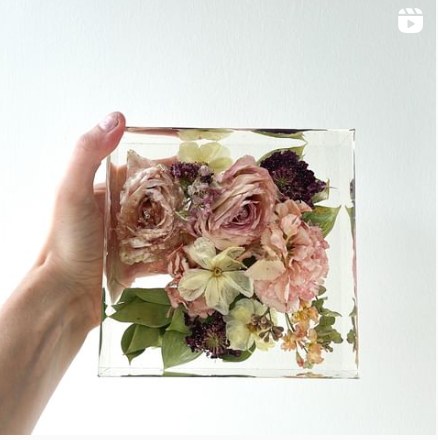 Square Flower Preservation